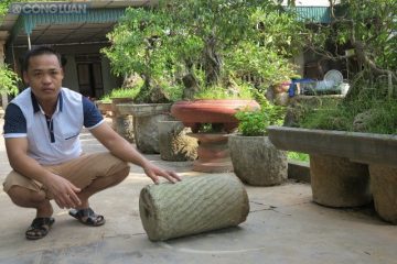 ‘Bảo tàng’ nông cụ bằng đá của anh nông dân ở ‘huyện lúa’